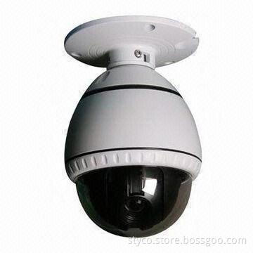 10X PTZ Camera with Ceiling Mount, 700TVL Resolution, Supports Alarm, Power-off Protection